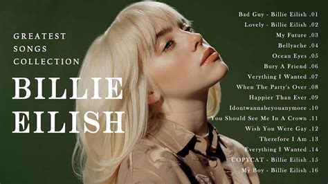 billie eilish channel|billie eilish greatest hits youtube.